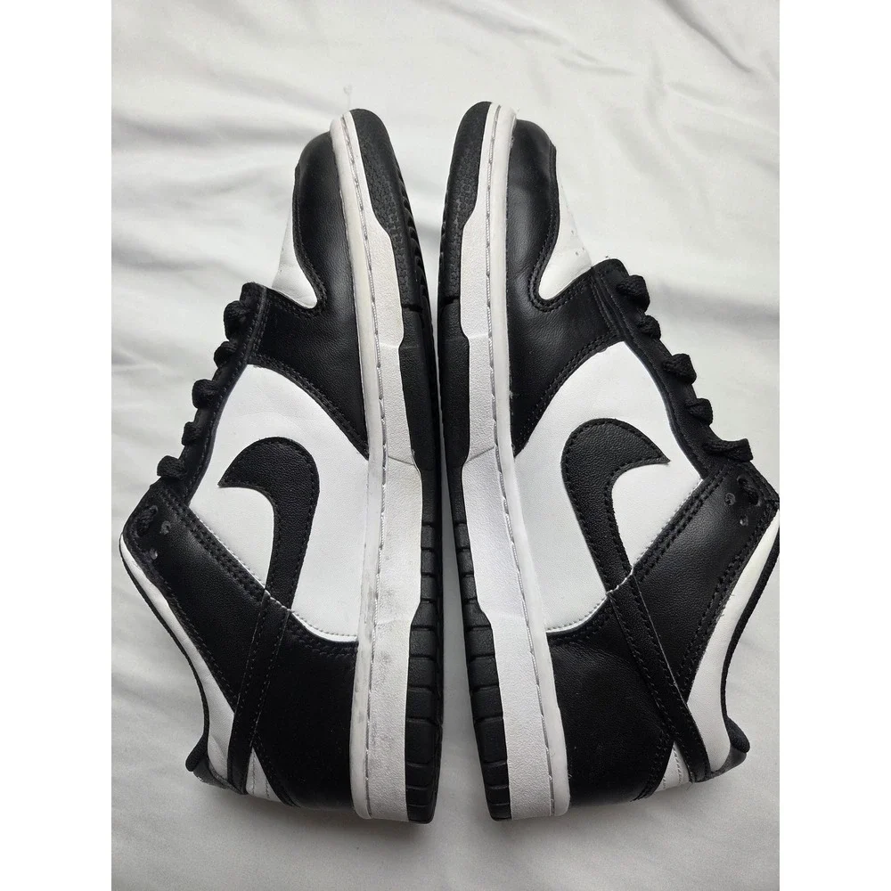 Nike Dunk Low Panda Black White Youth 5.5Y Womens 7 Mens 5.5 CW1590-100